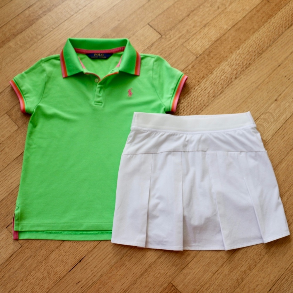 Golf or tennis polo and skirt Ralp Lauren